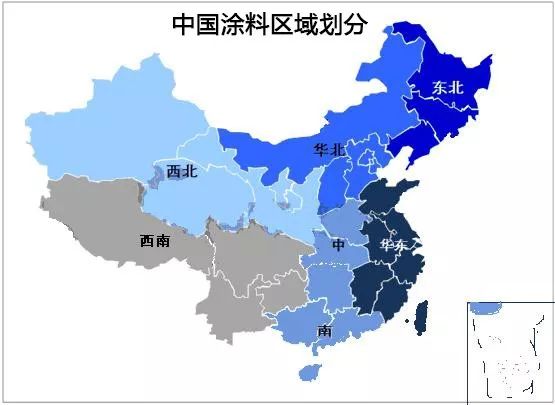 一眼望盡中國涂料產(chǎn)業(yè)江山（附最全中國涂料產(chǎn)業(yè)區(qū)域發(fā)展介紹）